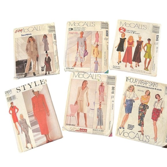 McCall's Dresses & Skirts - Vintage 90s Y2K McCall's Uncut Sewing Patterns Lot - Dresses & Skirts (6)